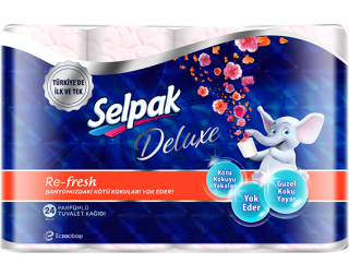 Selpak Deluxe Re-fresh Parfümlü Tuvalet Kağıdı 24 Rulo Tuvalet Kağıdı kullananlar yorumlar